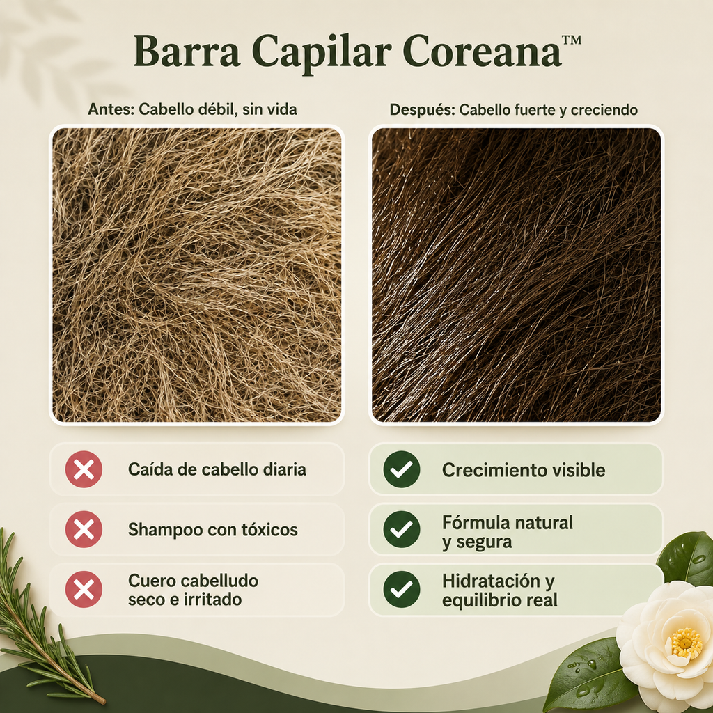 Barra Capilar Coreana™