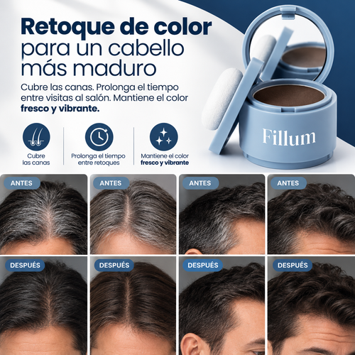 Fillum™ | Retoque capilar instantáneo